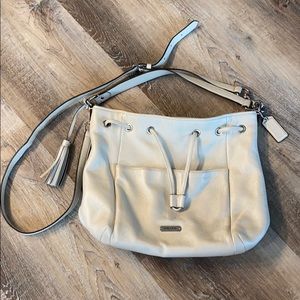 Coach, gorgeous, cream purse!